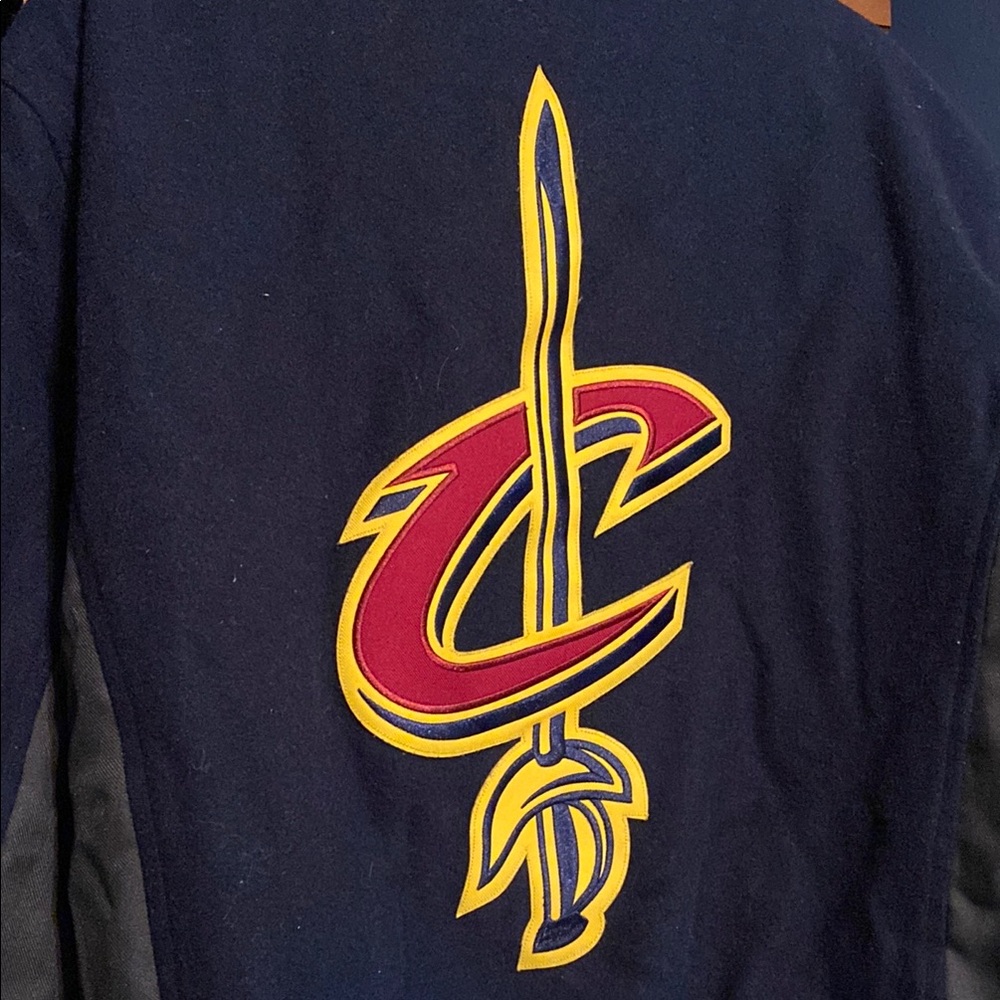 Navy Blue Varsity Jacket - Picture 4 of 6